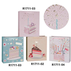 25 Birthday Gift Bag(26*32*10CM/R1711M)