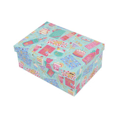 4/10 Party Mint Gift Box(31*23*13.5CM) with colorful patterns and festive design.