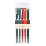 chopsticks set reusable dining chopsticks assorted colours kitchen tableware nz stock