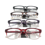 Stylish Reading Glasses +3.5 – Lightweight, Unisex, NZ Stock in assorted colors displayed together.